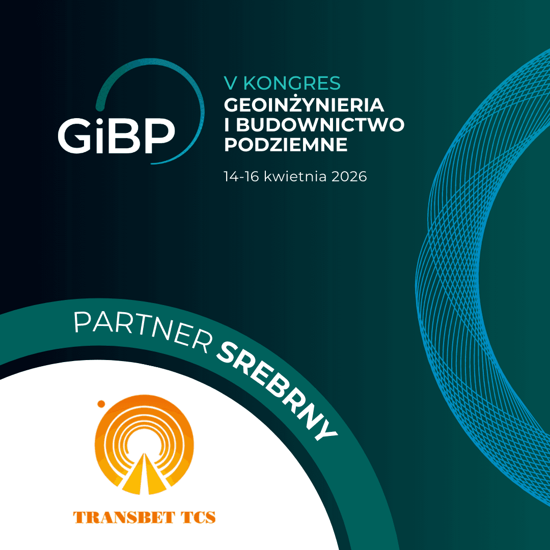 Transbet Partnerem Srebrnym V Kongresu Geoinżynieria i Budownictwo Podziemne